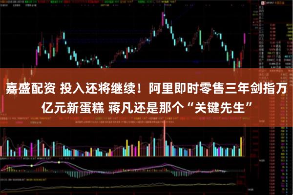 嘉盛配资 投入还将继续！阿里即时零售三年剑指万亿元新蛋糕 蒋凡还是那个“关键先生”